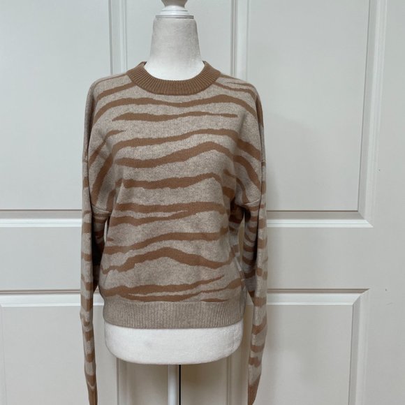 Tiger Stripes Cashmere Sweater from Naadam - Picture 5 of 9